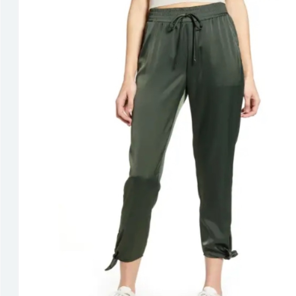 Socialite Dark Green Women's Jogger Pants
